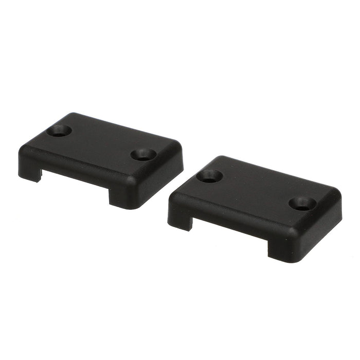 Seachoice 16251 Plastic Wire Cover, Black Finish, Pack of 2