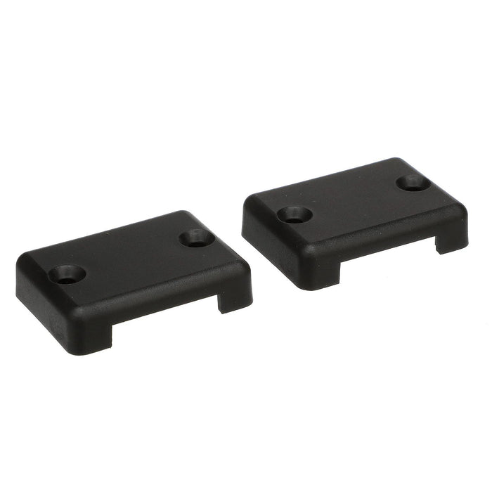 Seachoice 16251 Plastic Wire Cover, Black Finish, Pack of 2