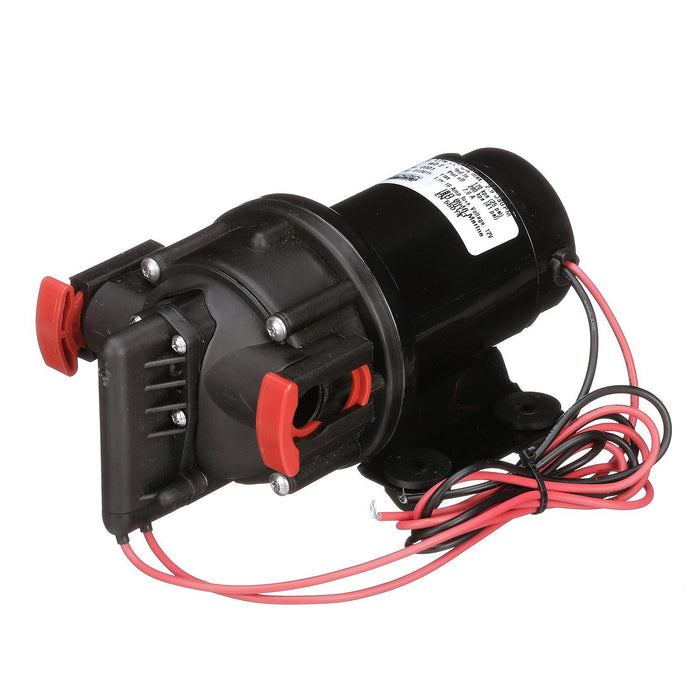 Seachoice 10-24728-03SC Wash Down Pump, 2.9 GPM @ 41 PSI, 12V DC, Includes Spray Nozzle and Inlet Strainer