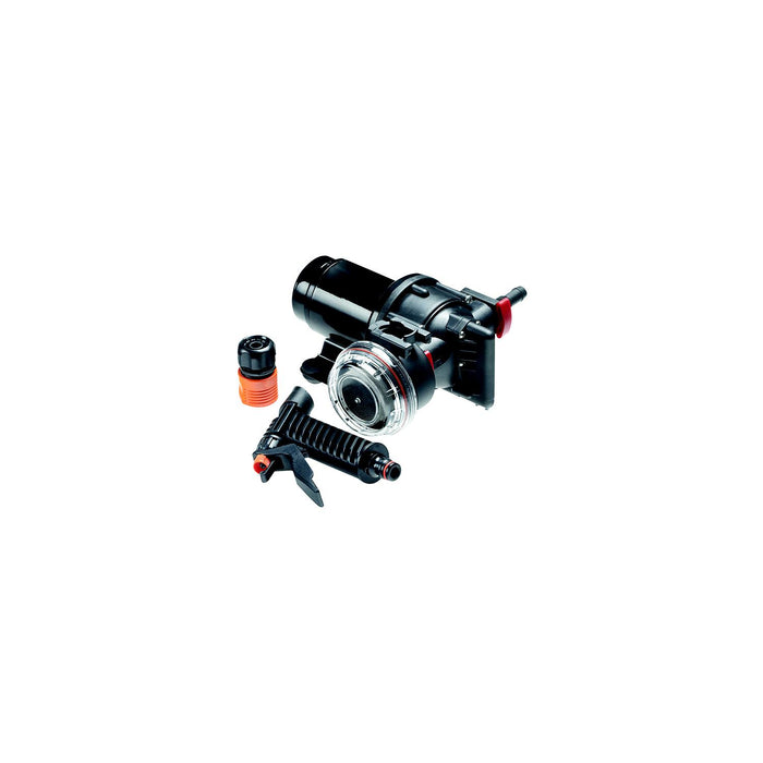 Seachoice 10-13399-03SC Wash Down Pump, 3.5 GPM @ 41 PSI, 12V DC, Includes Spray Nozzle and Inlet Strainer