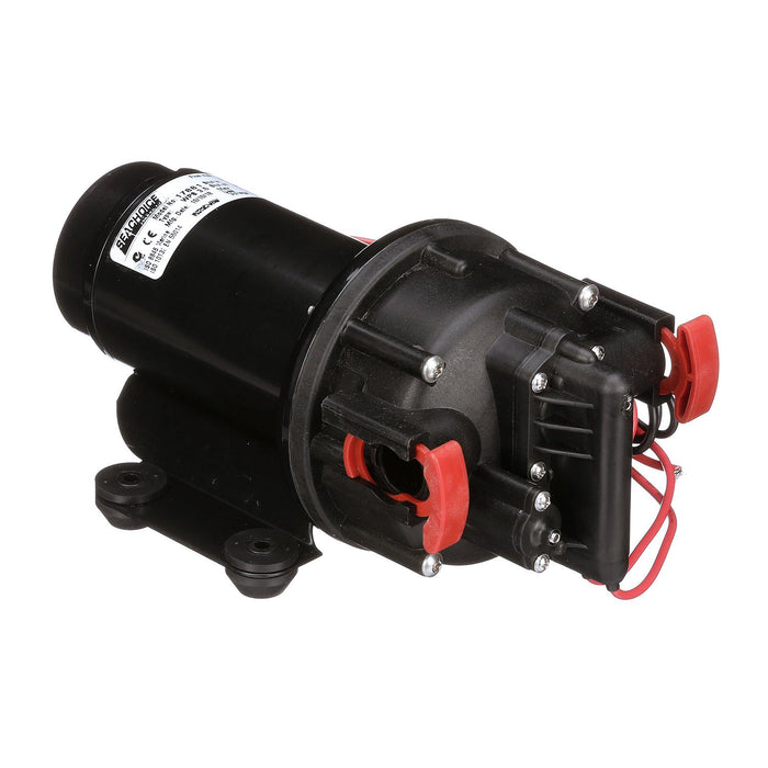 Seachoice 10-13395-103SC Water Pressure System Pump, 3.5 GPM Max @ 41 PSI, 6.5 Ft. Max. Suction Lift, 12V DC