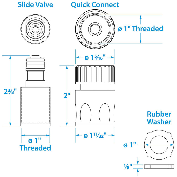 Seachoice 50-18411 Outboard Flush Kit for Mercury, Mariner, Yamaha & Suzuki Outboard Engines