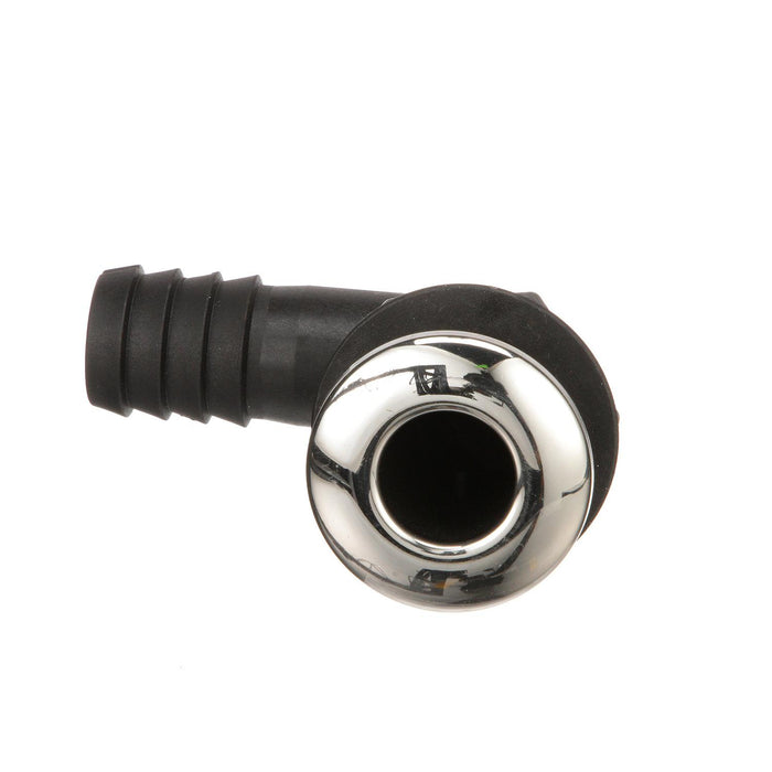 Seachoice 50-18561 90-Degree Thru-Hull Connector, Fits 1-1/8 In. ID Hose, 1-3/8 In. Max Hull