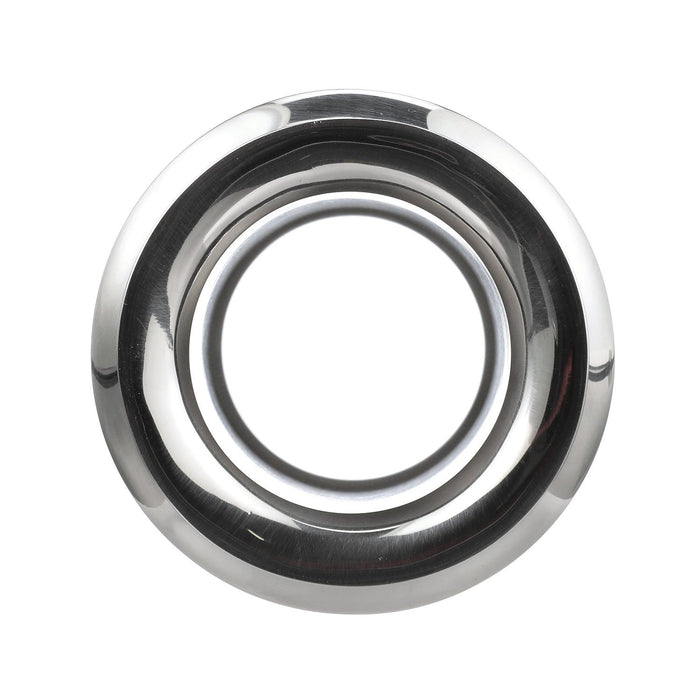 Seachoice 50-18621 Mega-Flow Dripless Thru Hull Fitting, 316 SS, Fits 1-1/8" Hose, 1-1/2" Max Hull