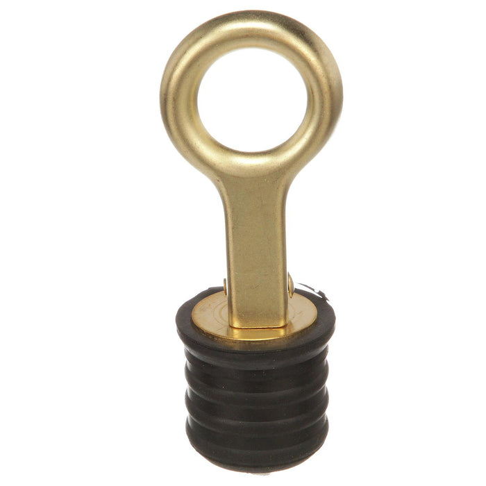 Seachoice 50-18871 Snap-Lock Drain Plug, Brass