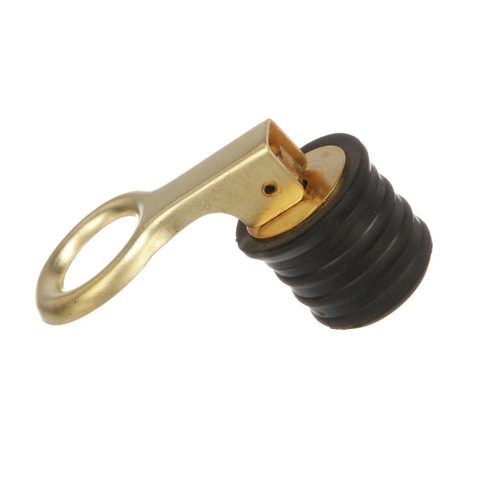 Seachoice 50-18871 Snap-Lock Drain Plug, Brass