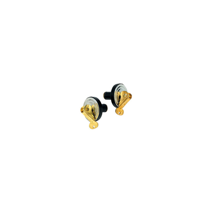 Seachoice Deck and Baitwell Plug, Brass, 2-Pack
