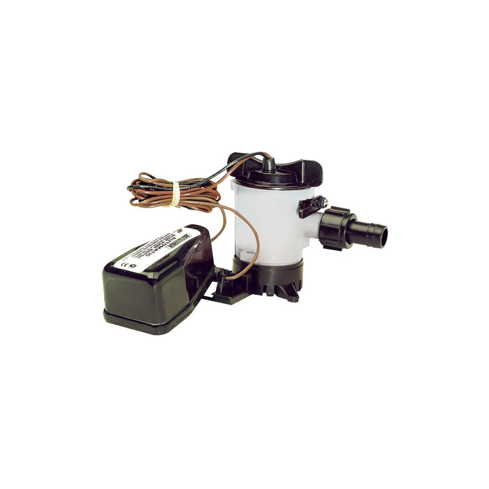 Seachoice 05703-01SC Automatic Bilge Pump w/ Float Switch, 750 GPH, 3/4 In. Hose Size