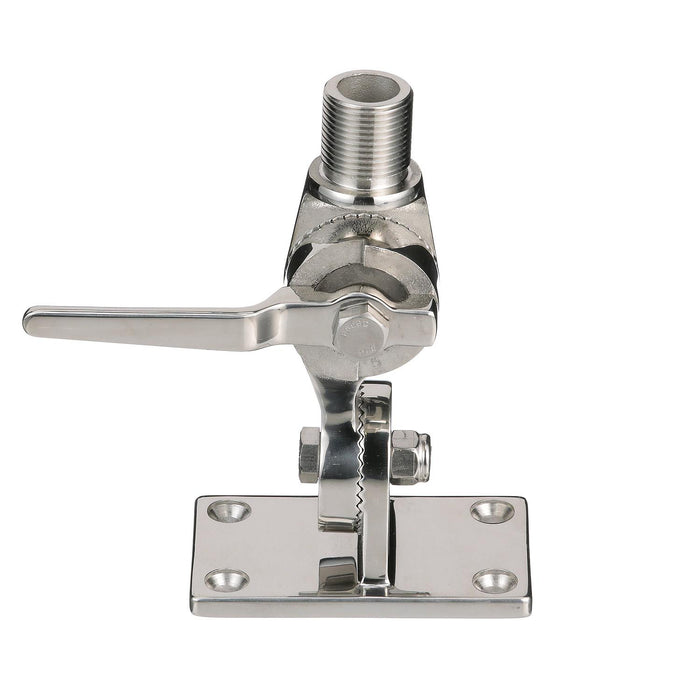 Seachoice 19531 Antenna Ratchet Mount Stainless Steel