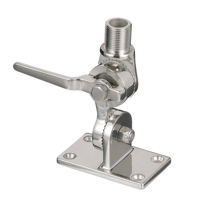 Seachoice 19531 Antenna Ratchet Mount Stainless Steel