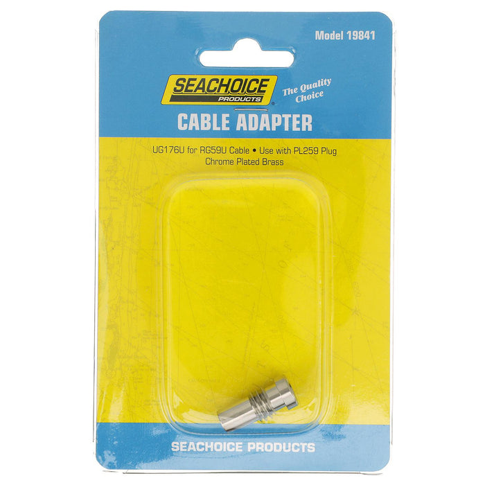 Seachoice VHF Cable Antenna Connector Adapter