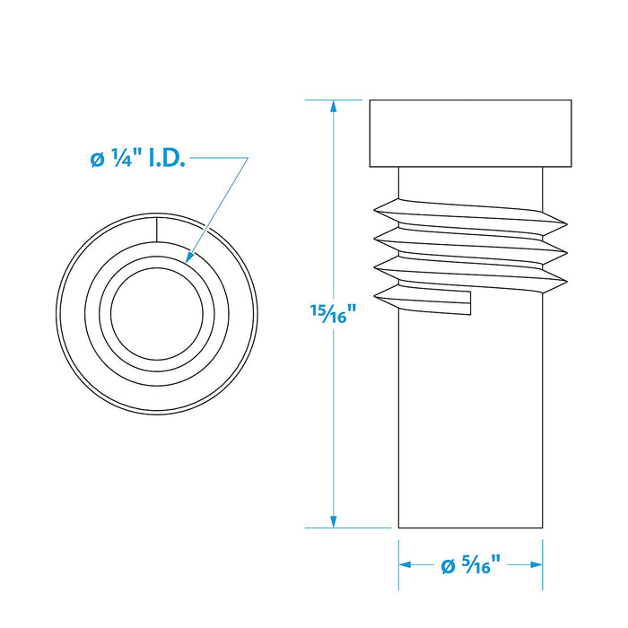 Seachoice VHF Cable Antenna Connector Adapter