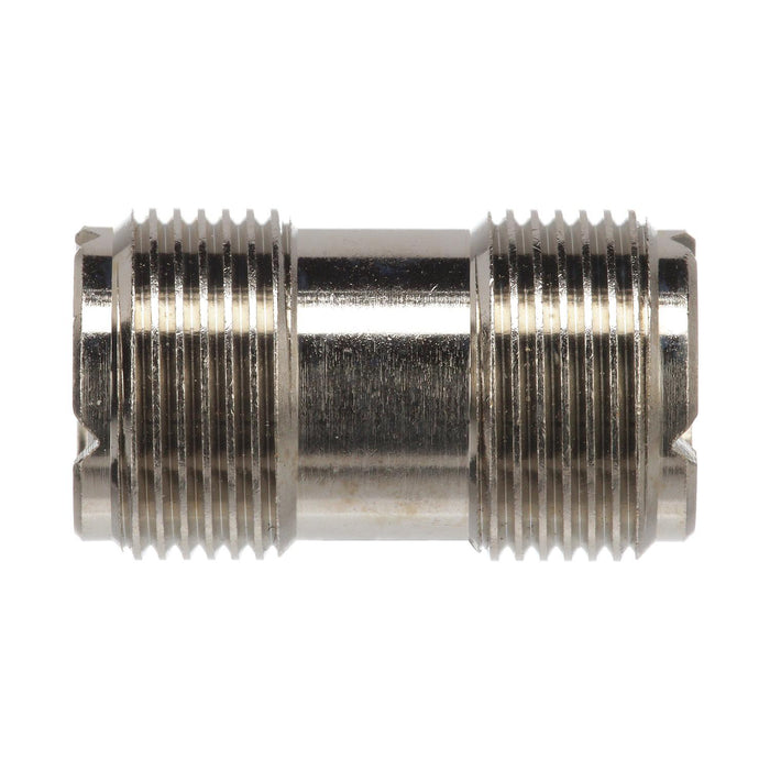 Seachoice 19851 PL258 Double Male Adapter, VHF Cable Antenna Connector