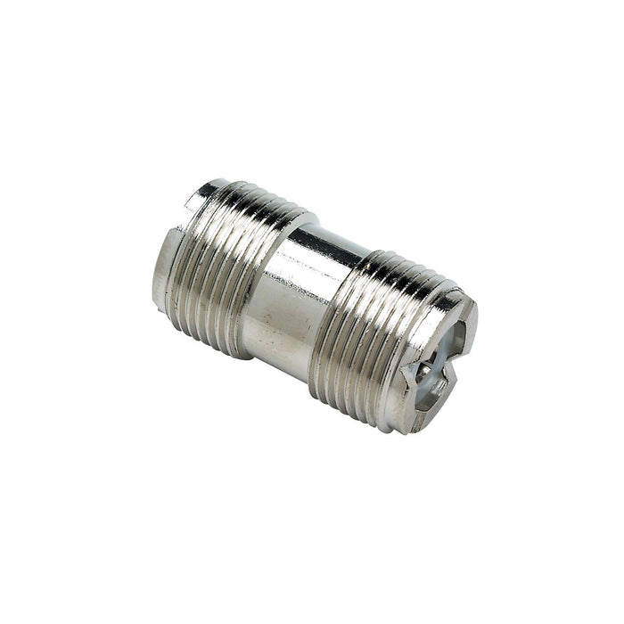 Seachoice 19851 PL258 Double Male Adapter, VHF Cable Antenna Connector