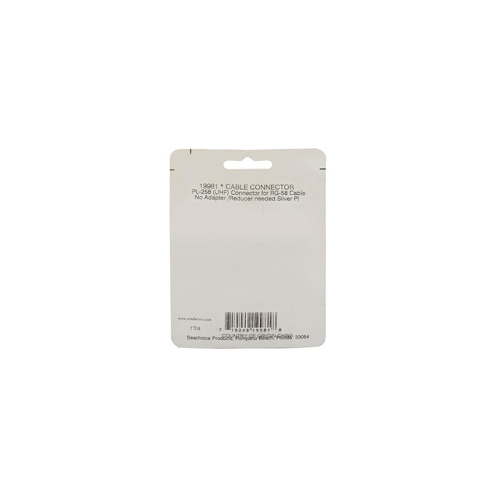 Seachoice VHF Cable Antenna Connector Adapter