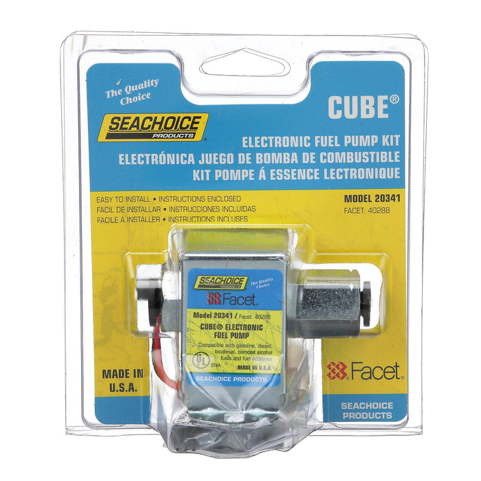 Seachoice Cube Electronic Fuel Pump, 12 Volt Systems