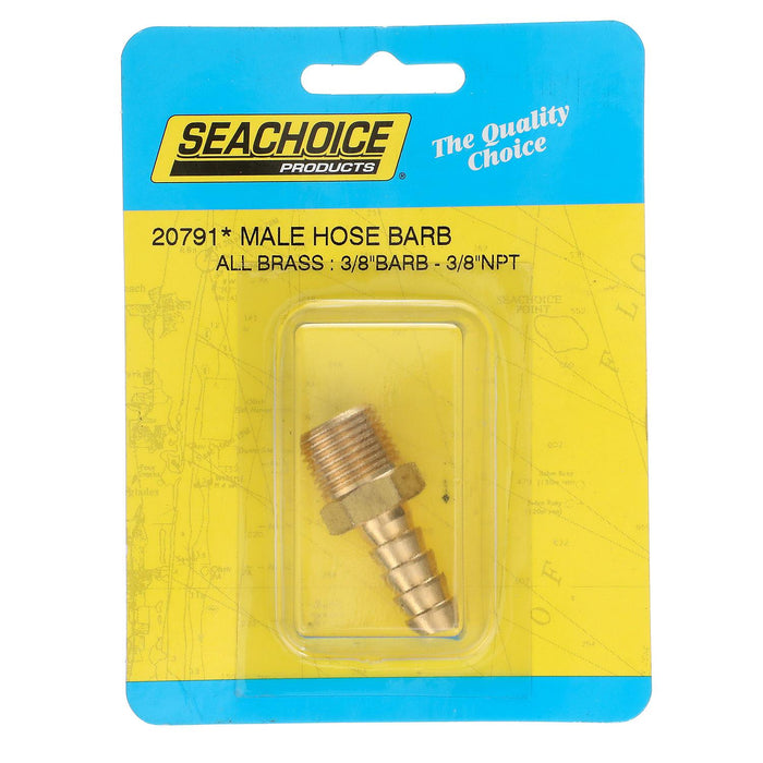 Seachoice 50-20791 Brass Male Hose Barb