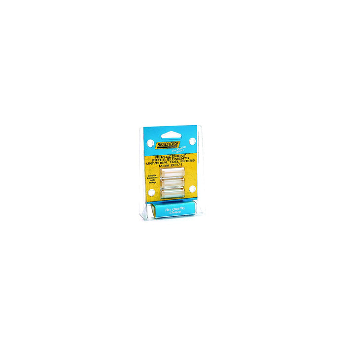 Seachoice 20971 Replacement Filters Only for 20941 In-Line Fuel Filter (Pack of, 3)