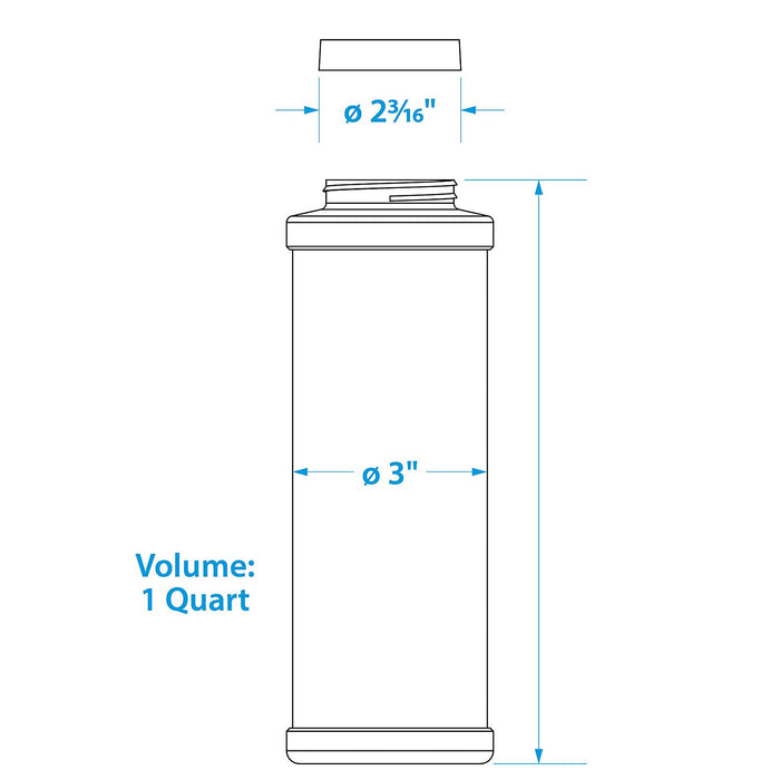 Seachoice 21000 2-Cycle Engine, Oil to Gas Measuring Container, 32 Oz., Wide Mouth Bottle