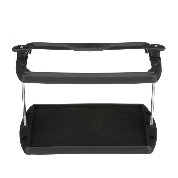 Seachoice 21961 USCG-Approved Premium Marine Group 24 Series Hold-Down Battery, Tray, Black