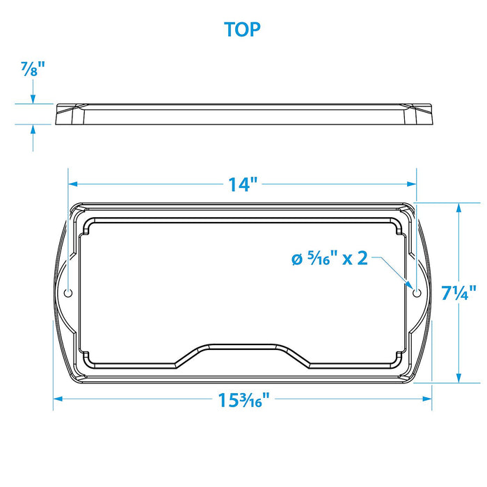 Seachoice 21971 Premium Durable Battery Tray, Fits Group 31 Batteries