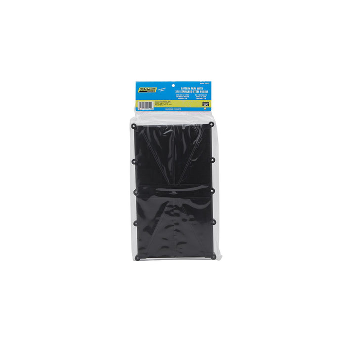 Seachoice 22013 Battery Tray with Stainless Steel Buckle, Group 29/31