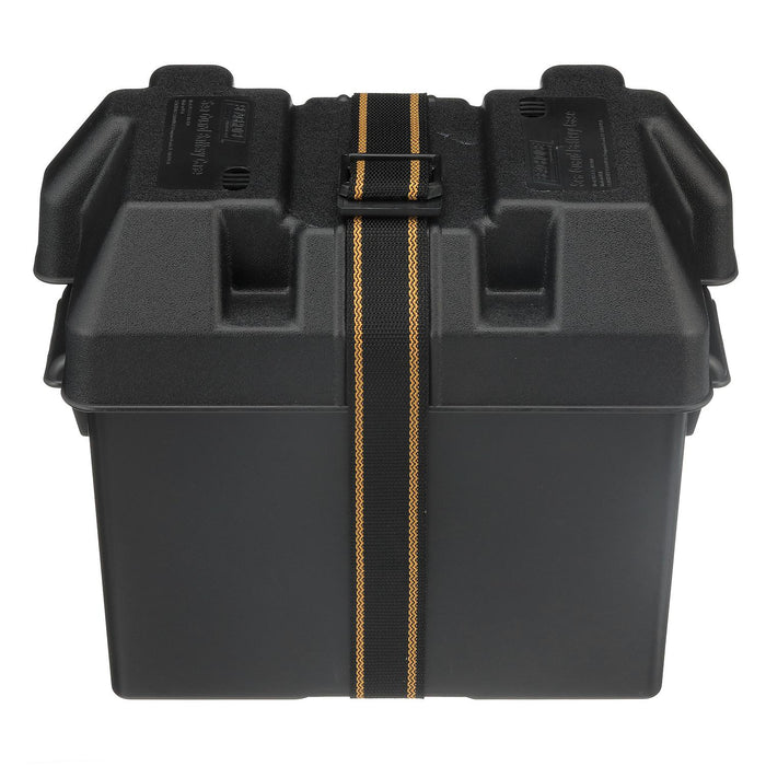 Seachoice 22080 USCG-Approved Marine Group 27 Series Standard Battery Box w/, Strap & Mount Kit