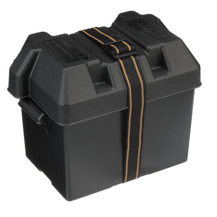 Seachoice 22080 USCG-Approved Marine Group 27 Series Standard Battery Box w/, Strap & Mount Kit