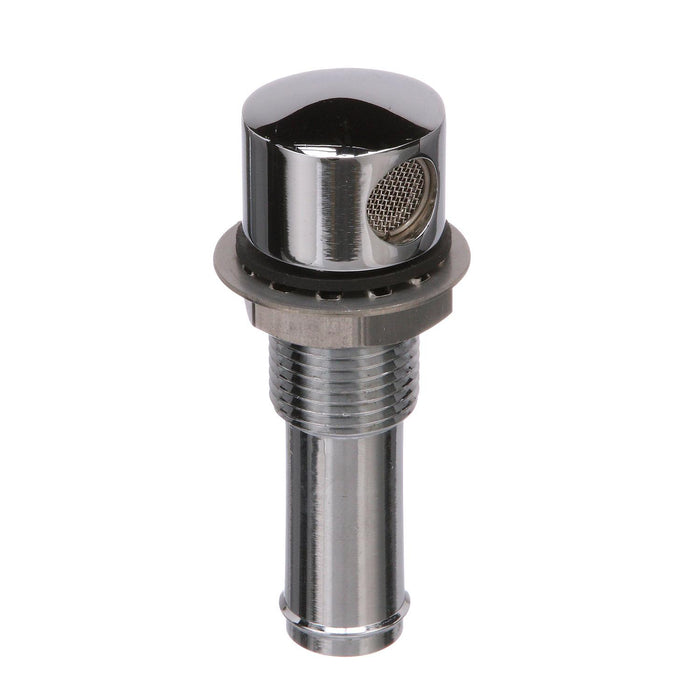 Seachoice 23031 Thru Hull Fuel Tank Vent, Chrome-Plated Brass, 5/8 in.