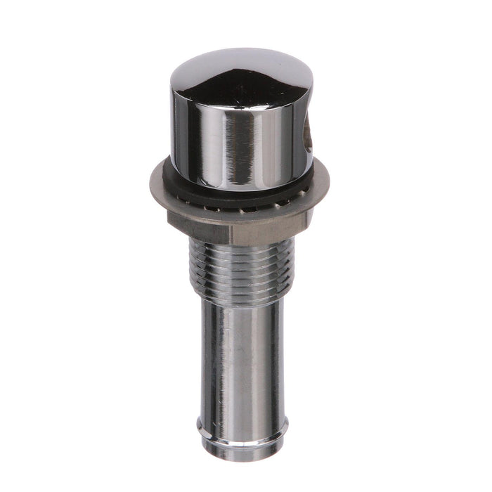 Seachoice 23031 Thru Hull Fuel Tank Vent, Chrome-Plated Brass, 5/8 in.