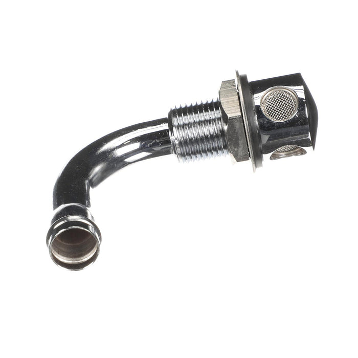 Seachoice 23041 Thru Hall Fuel Tank Vent, Chrome-Plated Brass, 5/8 in., 90 Degree