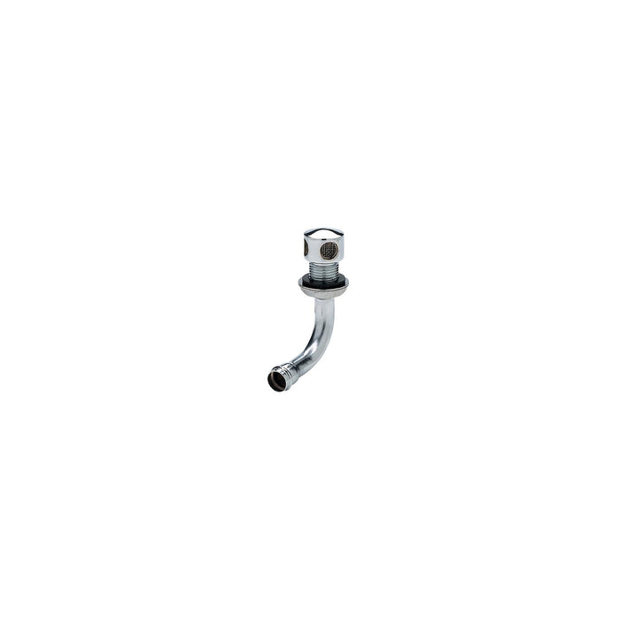 Seachoice 23041 Thru Hall Fuel Tank Vent, Chrome-Plated Brass, 5/8 in., 90 Degree