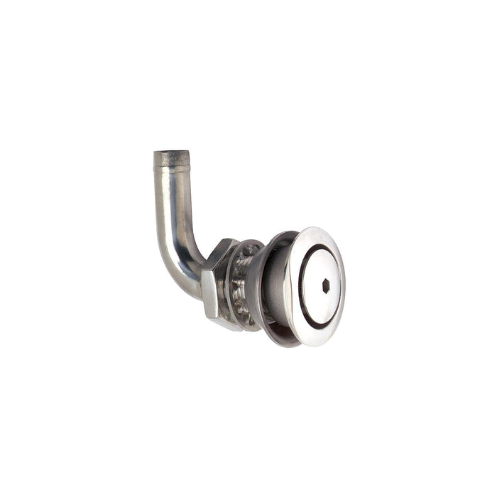 Seachoice 50-23061 90 Degree SS Flush Mount Fuel Vent for 5/8" Hose