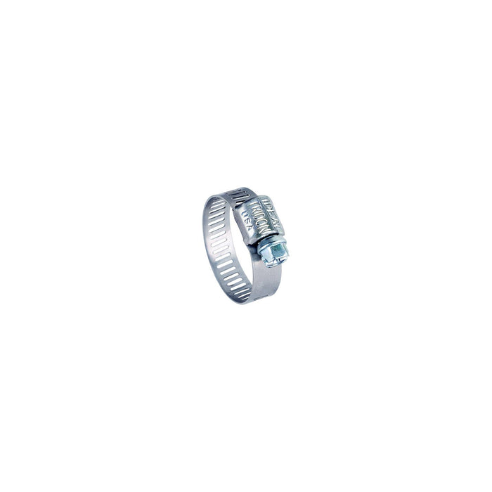 Seachoice 50-23356 Stainless-Steel Mini Hose Clamps, 5/16" Band, Size #8, 10/Bx