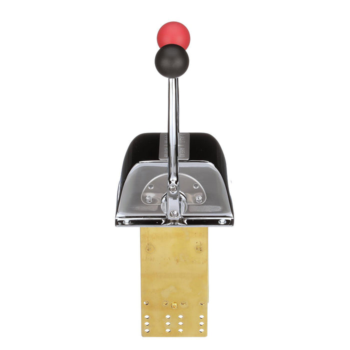 Seachoice 28401 Chrome Plated Brass Twin Lever, Single Station Control
