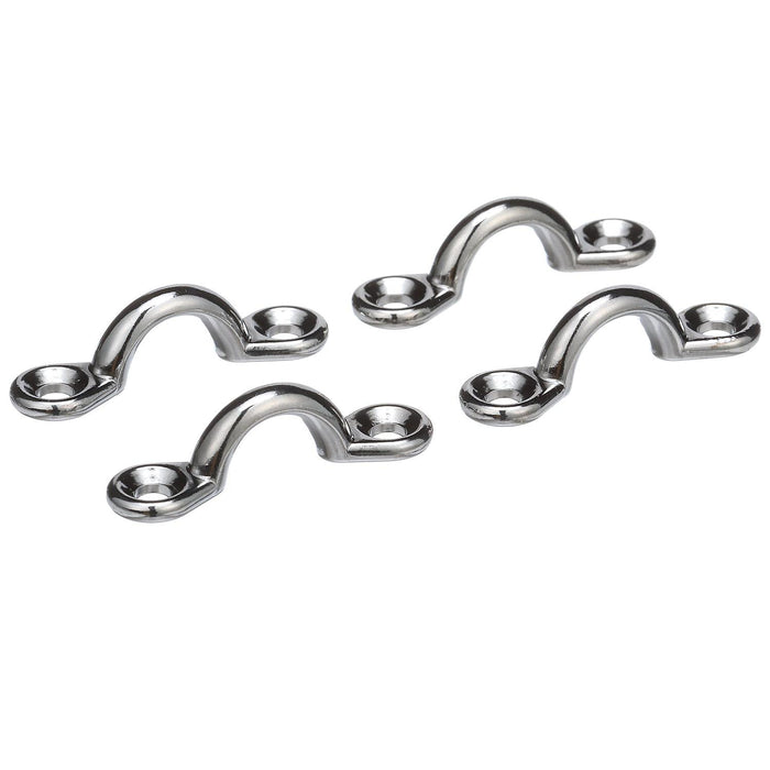 Seachoice 28831 Chrome Plated Zinc Eye Straps 1-7/8" L x 3/8" ID Eye (4 Per, Pack0