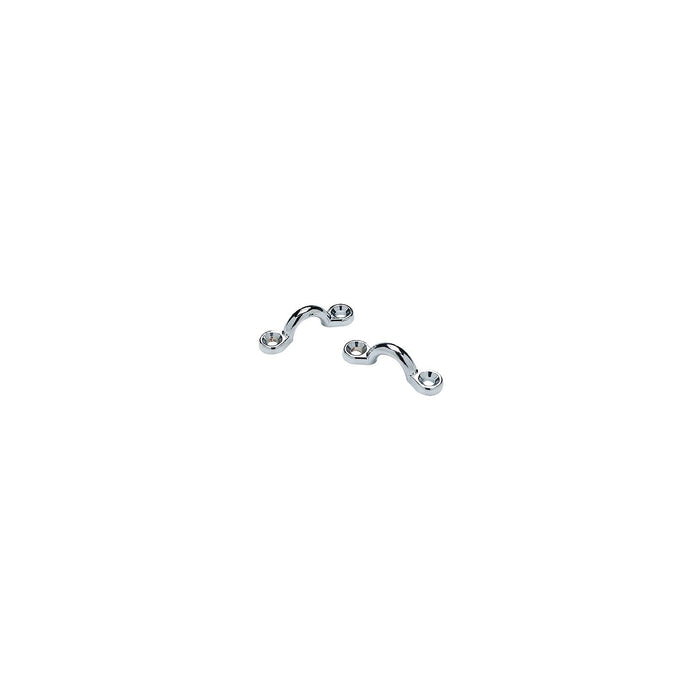 Seachoice 28831 Chrome Plated Zinc Eye Straps 1-7/8" L x 3/8" ID Eye (4 Per, Pack0