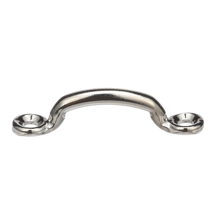 Seachoice 28841 Nickel Plated Brass Wire Eye Straps (2 Per Pack0