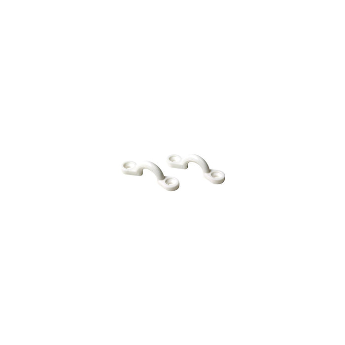 Seachoice 28871 White Nylon Eye Strap, 4/Card