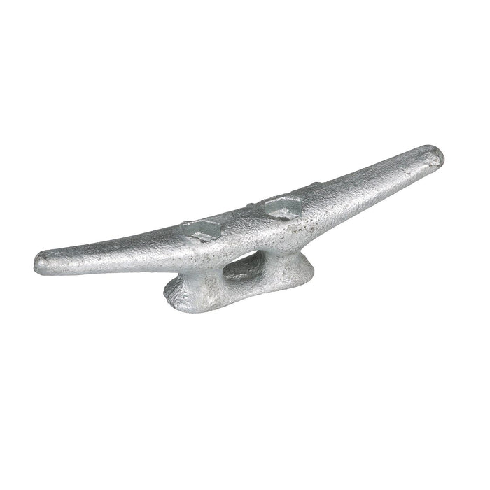 Seachoice 30600 Open Based Galvanized Dock Cleat, 6"