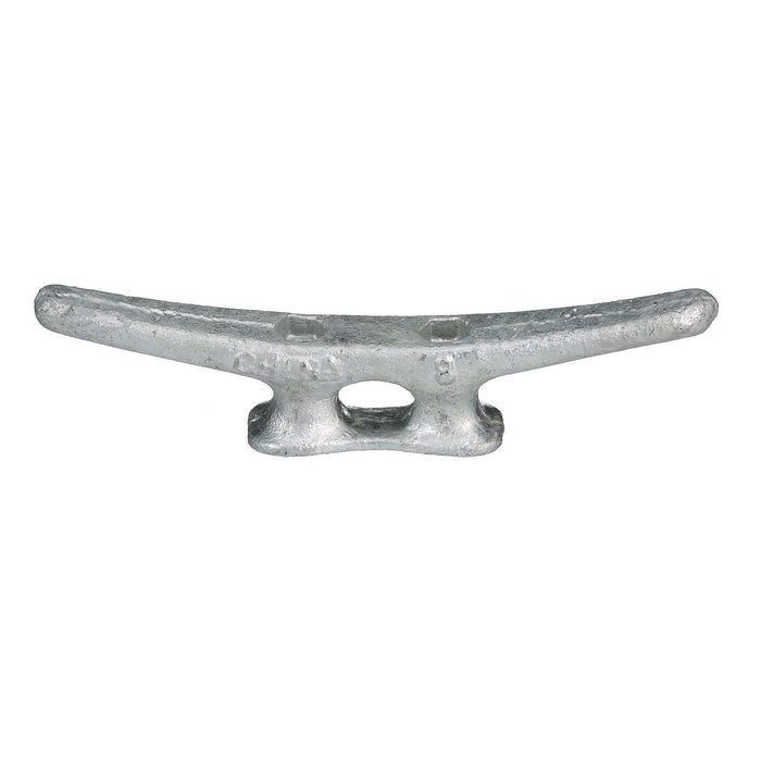 Seachoice 30610 Open Based Galvanized Dock Cleat, 8"