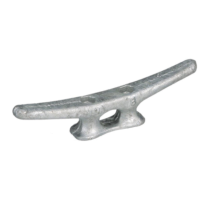 Seachoice 30610 Open Based Galvanized Dock Cleat, 8"