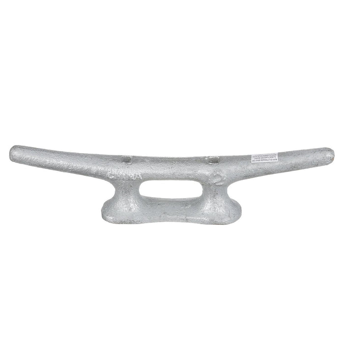 Seachoice 30630 Open Based Galvanized Dock Cleat, 12"