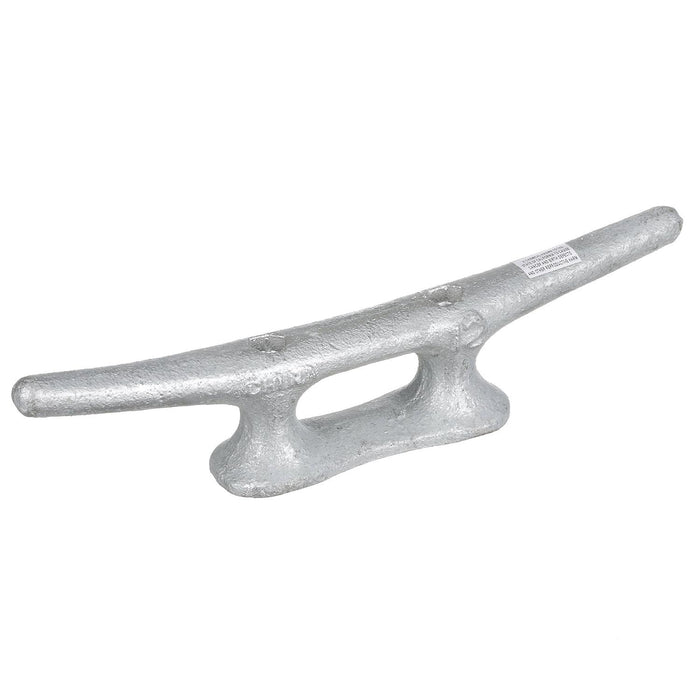 Seachoice 30630 Open Based Galvanized Dock Cleat, 12"
