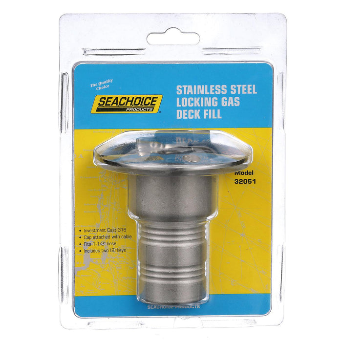 Seachoice 32051 Investment Cast 316 SS. (Cable Tether) for 1-1/2" Hose