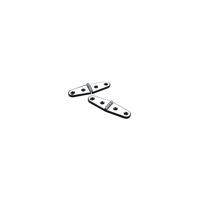 Seachoice 33851 SS Strap Hinges w/ Base 4" x 1-1/16" (1 Pair Per Pack)