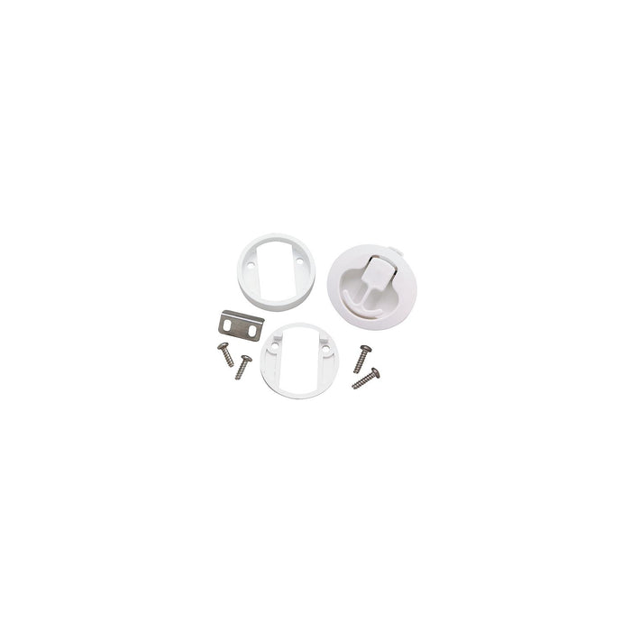 Seachoice 35521 2" Diameter White Slam Latch