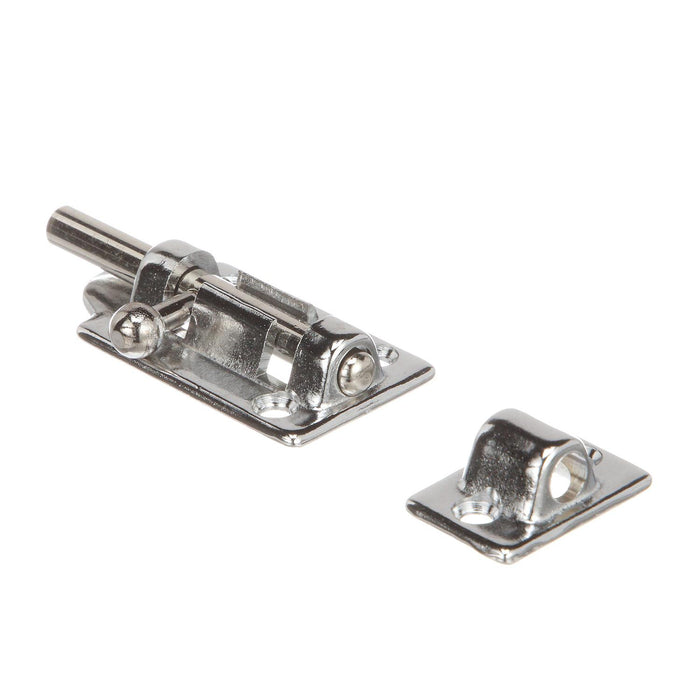 Seachoice 35691 Barrel Bolt, 2-7/8" Chrome Brass