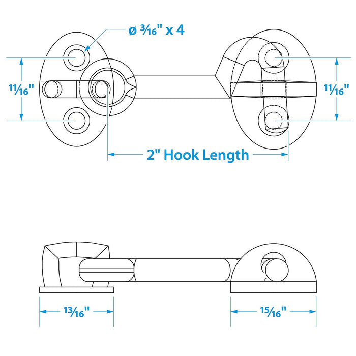 Seachoice Cabin Door Hook