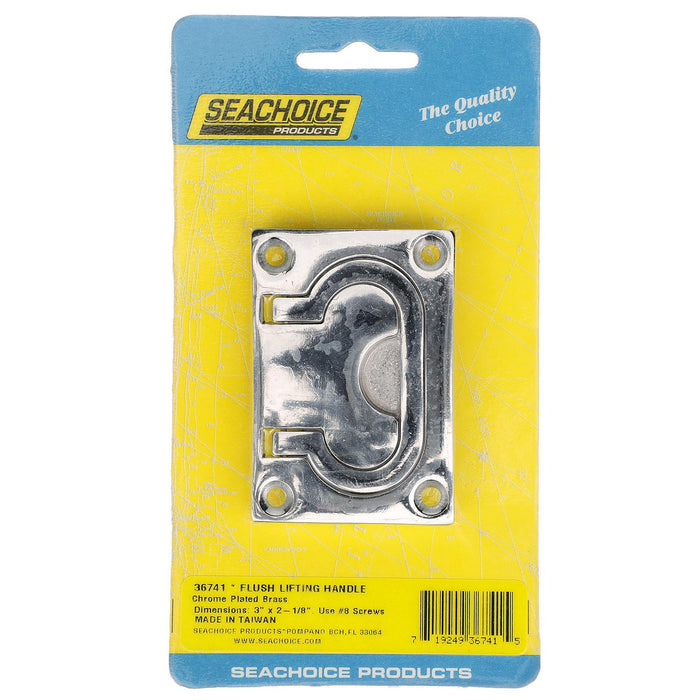 Seachoice Chrome Plated Flush Lifting Handle